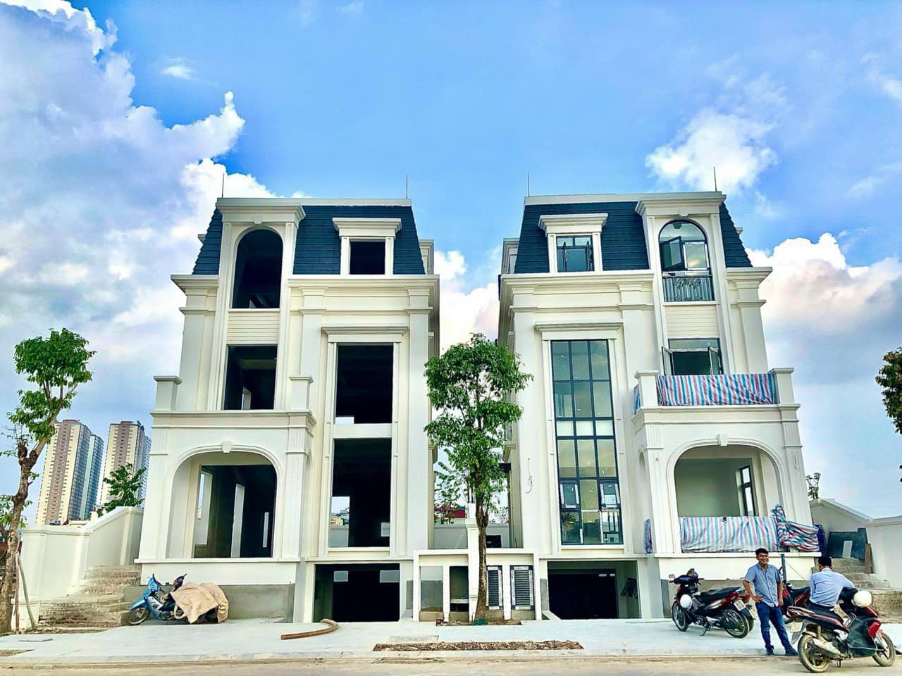 Hình ảnh thực tế thiết kề biệt thự tại khu đô thị Hinode Royal Park