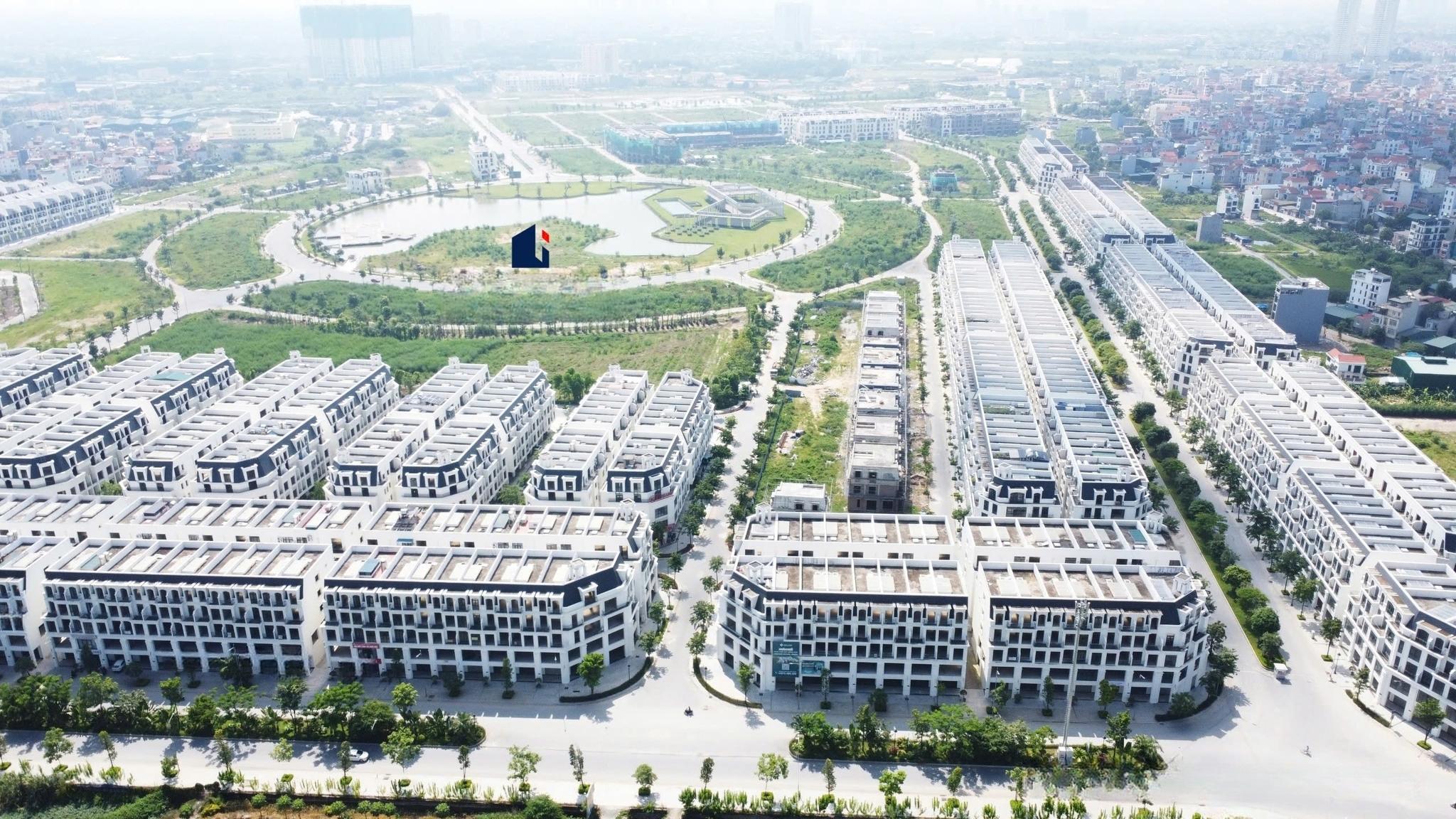 mặt shophouse đường đại lộ honà gia và phố đi bộ tại khu đô thị Hinode Royal Park